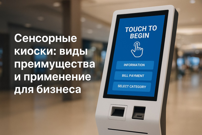 Сенсорные киоски: где применяются и почему выгодны бизнесу